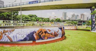 São Paulo – Graffiti auf Beton
