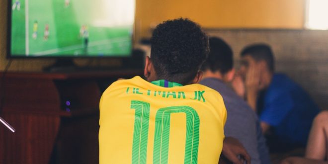 WM 2014 Brasilien mit Neymar-Fan