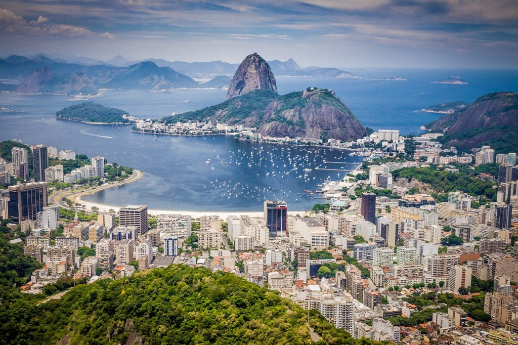 Rio de Janeiro Panorama-Bucht